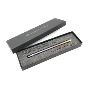 Flame Anodised Titanium Mechanical Pencil – Collector’s Edition Handmade Pencil