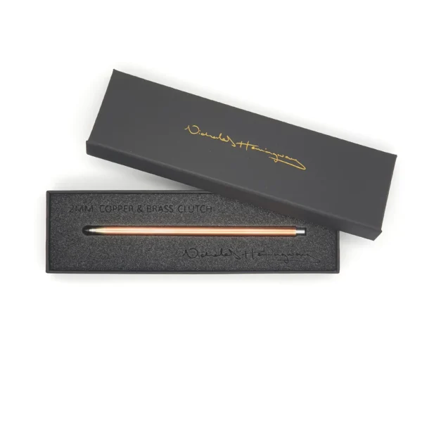 2mm copper mechanical pencil in luxury presentation gift box precision-engineered in the UK